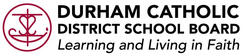 DURHAM CATHOLIC DISTRICT SCHOOL BOARD LOGO